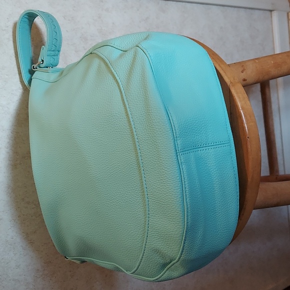 Jewel Thirty One Light Mint Green Faux Leather Shoulder Hobo Bag NWT. - Picture 3 of 8